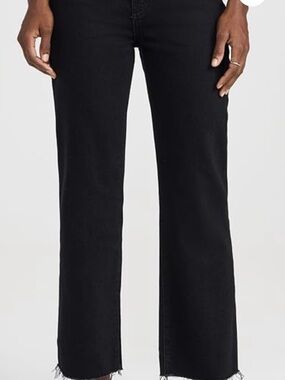 Frame Le Jane Crop Raw Fray Jeans